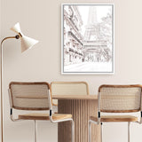 Shop Winter In Paris Photo Canvas Print-Hamptons, Neutrals, Photography Canvas Prints, Portrait, View All-framed wall decor artwork