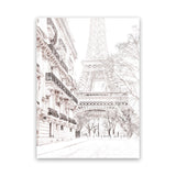 Shop Winter In Paris Photo Canvas Print-Hamptons, Neutrals, Photography Canvas Prints, Portrait, View All-framed wall decor artwork