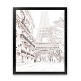 Shop Winter In Paris Photo Art Print-Hamptons, Neutrals, Photography, Portrait, View All-framed poster wall decor artwork