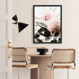 Shop Waratah Flowers II Photo Canvas Print-Botanicals, Florals, Hamptons, Nature, Photography Canvas Prints, Pink, Portrait, View All-framed wall decor artwork