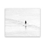 Shop Surfer Photo Art Print-Boho, Coastal, Landscape, People, Photography, View All, White-framed poster wall decor artwork