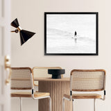Shop Surfer Photo Art Print-Boho, Coastal, Landscape, People, Photography, View All, White-framed poster wall decor artwork