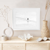 Shop Surfer Photo Art Print-Boho, Coastal, Landscape, People, Photography, View All, White-framed poster wall decor artwork