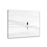 Shop Surfer Photo Canvas Print-Boho, Coastal, Landscape, People, Photography Canvas Prints, View All, White-framed wall decor artwork