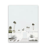 Shop Palm Springs Doorway 3 (Light) Art Print-Boho, Botanicals, Coastal, Neutrals, Portrait, Tropical, View All-framed painted poster wall decor artwork