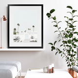 Shop Palm Springs Doorway 3 (Light) Art Print-Boho, Botanicals, Coastal, Neutrals, Portrait, Tropical, View All-framed painted poster wall decor artwork