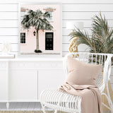 Shop Palm House I Photo Art Print-Boho, Botanicals, Green, Photography, Pink, Portrait, Tropical, View All-framed poster wall decor artwork