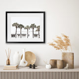 Shop Miami II Photo Art Print-Boho, Coastal, Green, Hamptons, Landscape, Photography, Tropical, View All, White-framed poster wall decor artwork