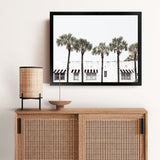 Shop Miami II Photo Art Print-Boho, Coastal, Green, Hamptons, Landscape, Photography, Tropical, View All, White-framed poster wall decor artwork