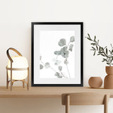 Shop Eucalyptus I Photo Art Print-Botanicals, Florals, Green, Photography, Portrait, View All, White-framed poster wall decor artwork