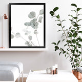 Shop Eucalyptus I Photo Art Print-Botanicals, Florals, Green, Photography, Portrait, View All, White-framed poster wall decor artwork