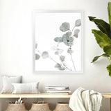 Shop Eucalyptus I Photo Art Print-Botanicals, Florals, Green, Photography, Portrait, View All, White-framed poster wall decor artwork