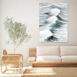 Shop Waves For Days Photo Canvas Print-Blue, Coastal, Photography Canvas Prints, Portrait, View All-framed wall decor artwork