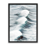 Shop Waves For Days Photo Canvas Print-Blue, Coastal, Photography Canvas Prints, Portrait, View All-framed wall decor artwork