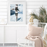 Shop Pool Days Photo Art Print-Blue, People, Photography, Portrait, View All-framed poster wall decor artwork