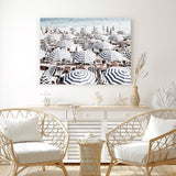 Shop Amalfi Summer Photo Canvas Art Print-Amalfi Coast Italy, Blue, Coastal, Hamptons, Landscape, Photography, Photography Canvas Prints, Tropical, View All-framed wall decor artwork