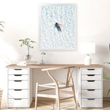 Shop Paradise Photo Art Print-Blue, Boho, Coastal, Photography, Portrait, View All-framed poster wall decor artwork