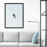 Shop Paradise Photo Canvas Print-Blue, Boho, Coastal, Photography Canvas Prints, Portrait, View All-framed wall decor artwork