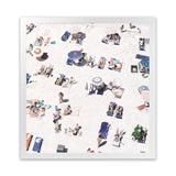 Shop Beach Bathers II (Square) Art Print-Coastal, Neutrals, People, Square, Tropical, View All-framed painted poster wall decor artwork