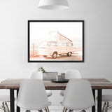 Shop Road Trip I Photo Canvas Art Print-Boho, Coastal, Landscape, Orange, Photography, Photography Canvas Prints, Pink, Tropical, View All-framed wall decor artwork