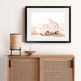 Shop Road Trip I Photo Art Print-Boho, Coastal, Landscape, Orange, Photography, Pink, Tropical, View All-framed poster wall decor artwork