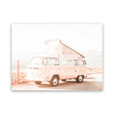 Shop Road Trip I Photo Canvas Art Print-Boho, Coastal, Landscape, Orange, Photography, Photography Canvas Prints, Pink, Tropical, View All-framed wall decor artwork