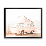 Shop Road Trip I Photo Art Print-Boho, Coastal, Landscape, Orange, Photography, Pink, Tropical, View All-framed poster wall decor artwork