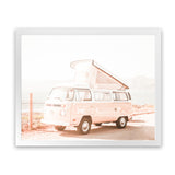 Shop Road Trip I Photo Art Print-Boho, Coastal, Landscape, Orange, Photography, Pink, Tropical, View All-framed poster wall decor artwork