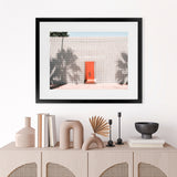 Shop The Parker Palm Springs Photo Art Print-Boho, Landscape, Orange, Photography, View All-framed poster wall decor artwork