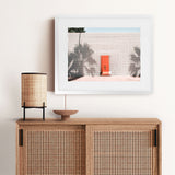 Shop The Parker Palm Springs Photo Art Print-Boho, Landscape, Orange, Photography, View All-framed poster wall decor artwork