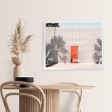 Shop The Parker Palm Springs Photo Art Print-Boho, Landscape, Orange, Photography, View All-framed poster wall decor artwork
