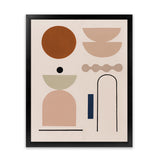Shop Abstract I Art Print-Brown, Neutrals, Pink, Portrait, View All-framed painted poster wall decor artwork