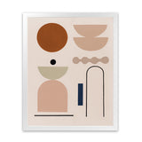 Shop Abstract I Art Print-Brown, Neutrals, Pink, Portrait, View All-framed painted poster wall decor artwork