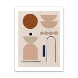 Shop Abstract I Art Print-Brown, Neutrals, Pink, Portrait, View All-framed painted poster wall decor artwork