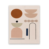 Shop Abstract I Art Print-Brown, Neutrals, Pink, Portrait, View All-framed painted poster wall decor artwork