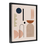 Shop Abstract II Canvas Art Print-Abstract, Neutrals, Orange, Pink, Portrait, View All-framed wall decor artwork