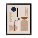 Shop Abstract II Art Print-Abstract, Neutrals, Orange, Pink, Portrait, View All-framed painted poster wall decor artwork
