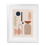 Shop Abstract II Art Print-Abstract, Neutrals, Orange, Pink, Portrait, View All-framed painted poster wall decor artwork