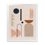 Shop Abstract II Art Print-Abstract, Neutrals, Orange, Pink, Portrait, View All-framed painted poster wall decor artwork