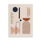 Shop Abstract II Canvas Art Print-Abstract, Neutrals, Orange, Pink, Portrait, View All-framed wall decor artwork