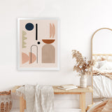 Shop Abstract II Art Print-Abstract, Neutrals, Orange, Pink, Portrait, View All-framed painted poster wall decor artwork