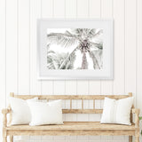 Shop Tropical Palms Photo Art Print-Green, Landscape, Photography, Tropical, View All-framed poster wall decor artwork