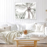 Shop Tropical Palms Photo Art Print-Green, Landscape, Photography, Tropical, View All-framed poster wall decor artwork