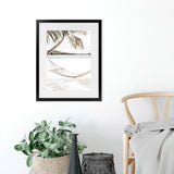 Shop Island Hammock Photo Art Print-Boho, Coastal, Green, Neutrals, Photography, Portrait, Tropical, View All, White-framed poster wall decor artwork