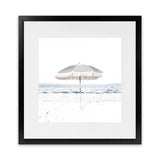 Shop Sun Parasol (Square) Photo Art Print-Boho, Coastal, Hamptons, Photography, Square, View All, White-framed poster wall decor artwork