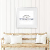 Shop Sun Parasol (Square) Photo Art Print-Boho, Coastal, Hamptons, Photography, Square, View All, White-framed poster wall decor artwork