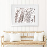 Shop Dried Palm Leaves Photo Art Print-Botanicals, Landscape, Neutrals, Photography, Tropical, View All-framed poster wall decor artwork