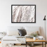 Shop Dried Palm Leaves Photo Canvas Print-Botanicals, Landscape, Neutrals, Photography Canvas Prints, Tropical, View All-framed wall decor artwork