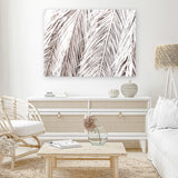 Shop Dried Palm Leaves Photo Canvas Print-Botanicals, Landscape, Neutrals, Photography Canvas Prints, Tropical, View All-framed wall decor artwork