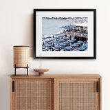 Shop Mar Di Cobalto Photo Art Print-Blue, Coastal, Landscape, Photography, View All-framed poster wall decor artwork